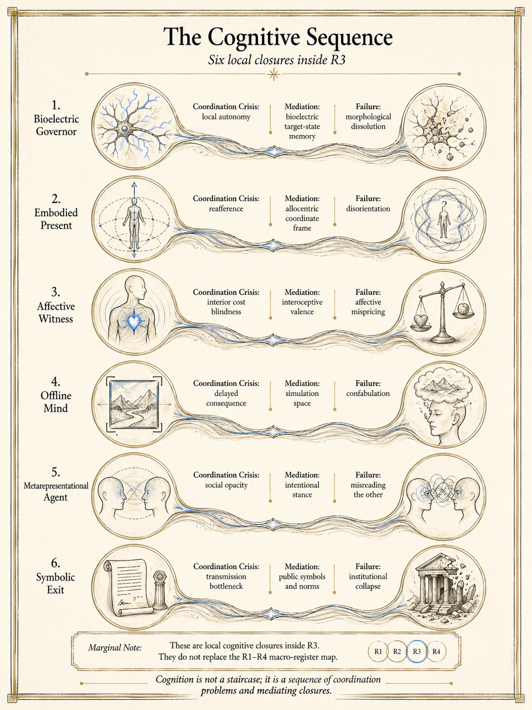 The Cognitive Sequence