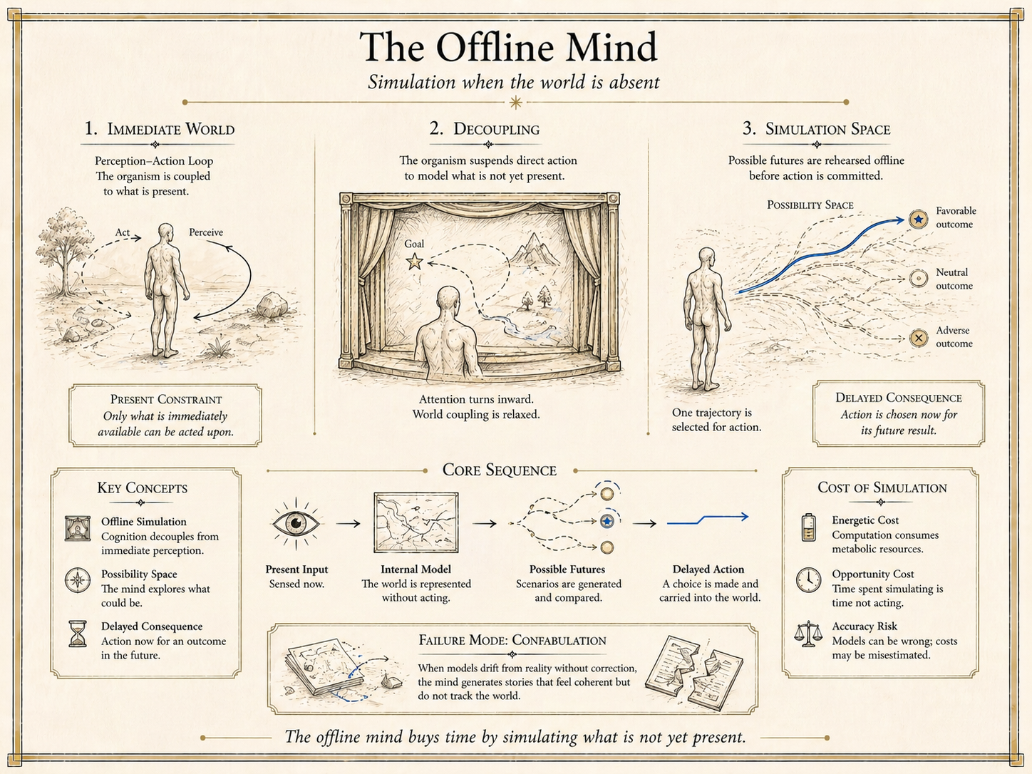 The Offline Mind